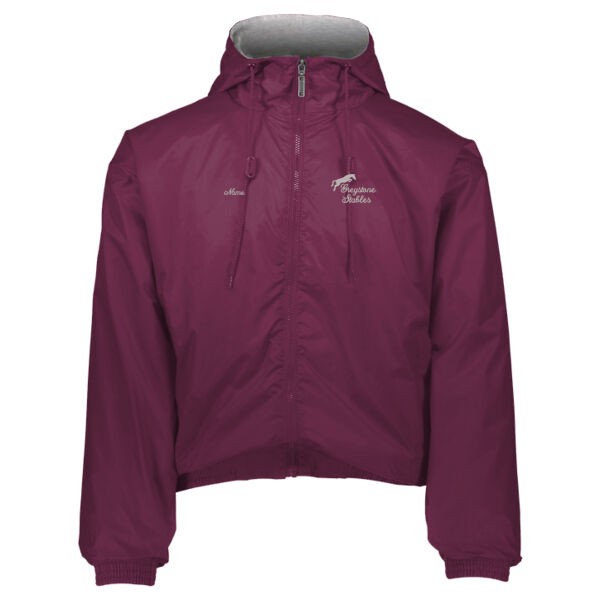 Youth Hooded Taffeta Jacket Thumbnail